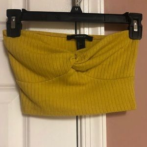 Mustard tube top